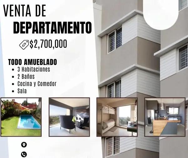 Departamento en venta en Cuernavaca.