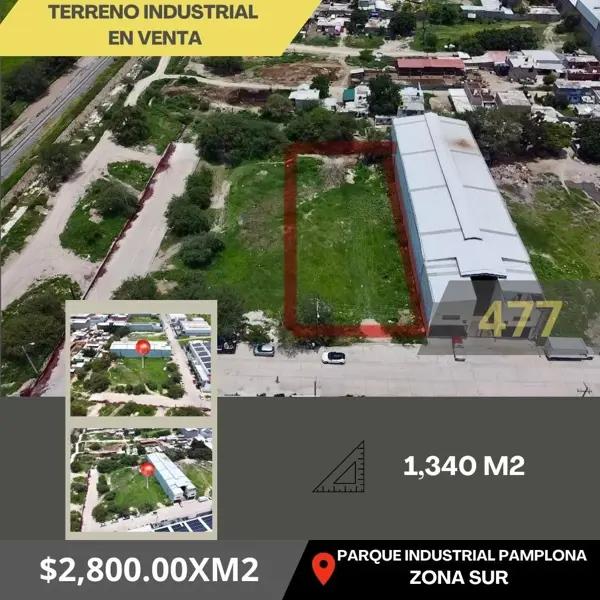 TERRENO EN VENTA EN PARQUE INDUSTRIAL PAMPLONA