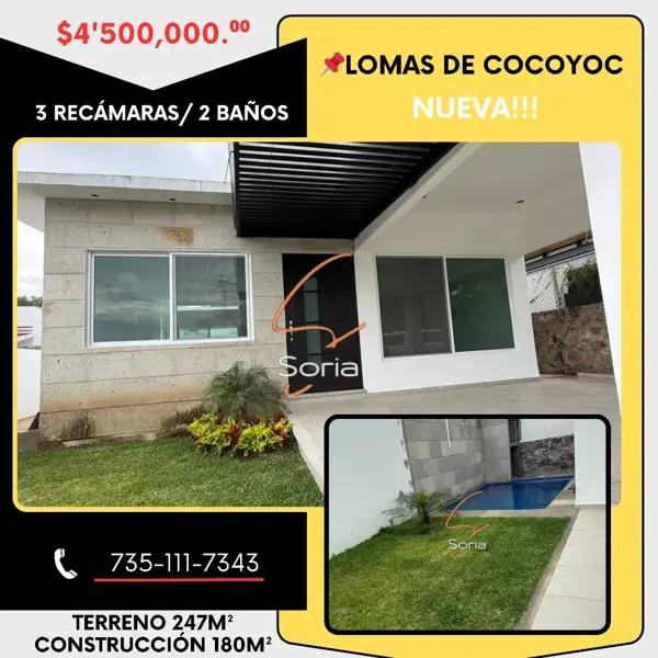 CASA EN LOMAS DE COCOYOC MORELOS CASA EN LOMAS DE COCOYOC MORELOS