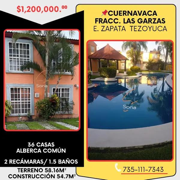 CASA EN CUERNAVCA  MORELOS