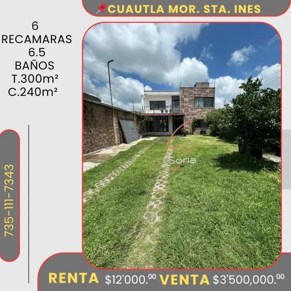 CUAUTLA MORELOS RENTA CASA
