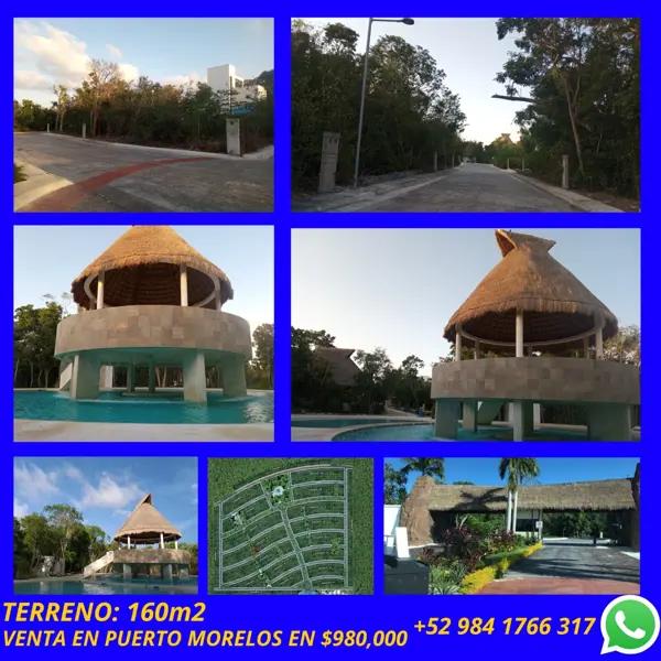 VENTA DE TERRENO EN PUERTO MORELOS