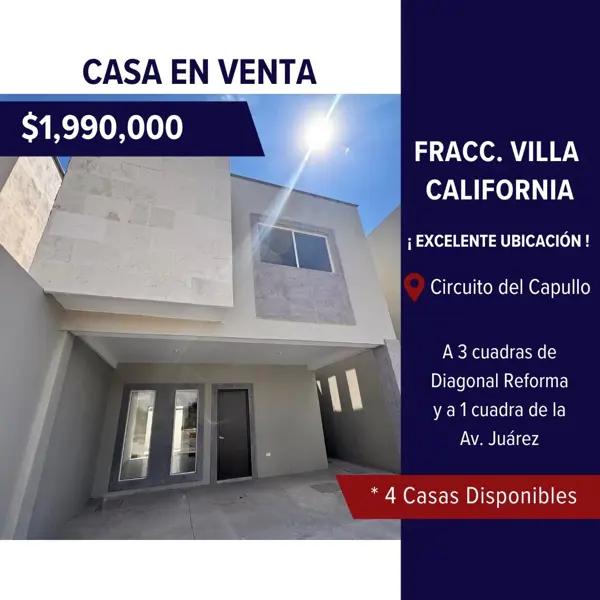 Casa Nueva en Fracc. Villa California, Torreón Coah. de Zaragoza. Casa Nueva en Fracc. Villa California, Torreón Coah. de Zaragoza.