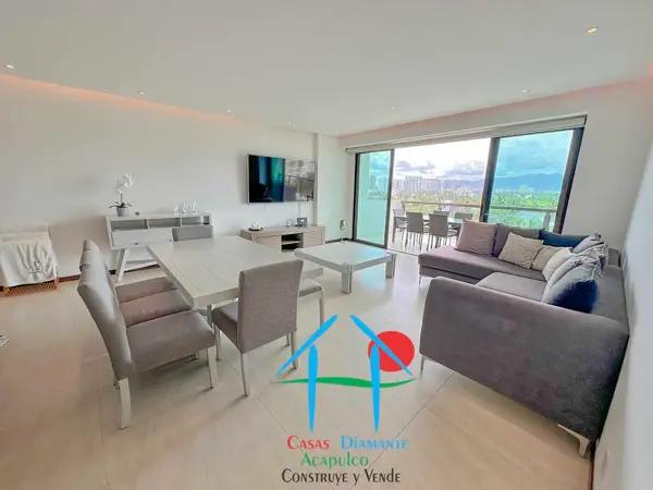 Depa en renta vacacional con 4 recámaras y terraza con vista a los jardines y albercas Depa en renta vacacional con 4 recámaras y terraza con vista a los jardines y albercas