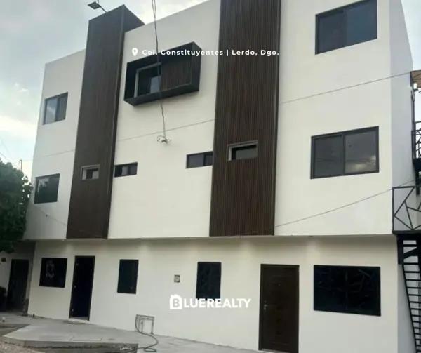 Departamento en renta en Col, Constituyentes | Lerdo, Dgo.