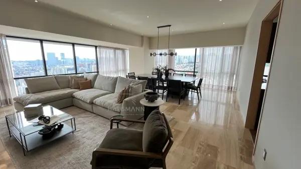 Departamento nuevo y amueblado en venta en Interlomas