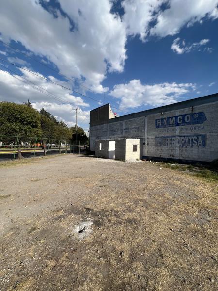 Terreno en renta para actividades productivas en Toluca