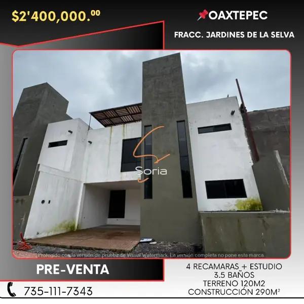 CASA EN OAXTEPEC MORELOS