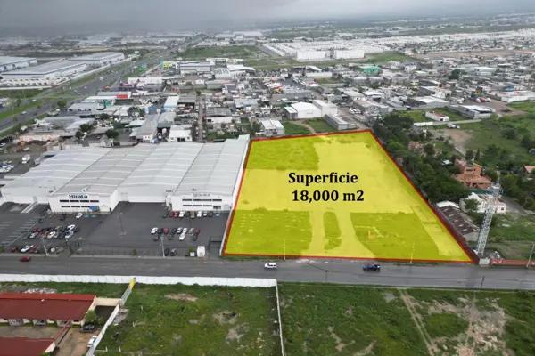 Terreno Industrial en RENTA con vocación industrial