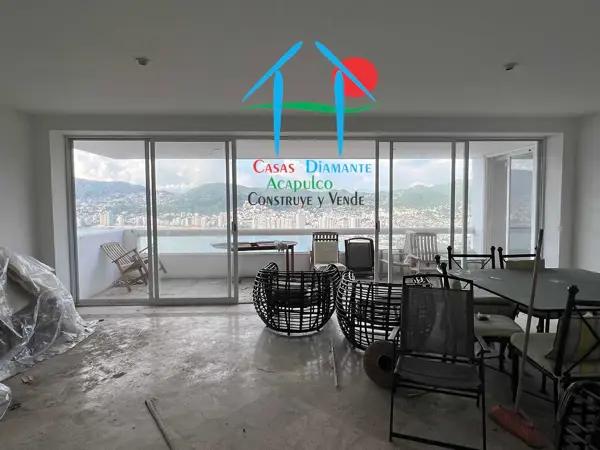 Depa con 3 recámaras y terraza con vista al mar Depa con 3 recámaras y terraza con vista al mar