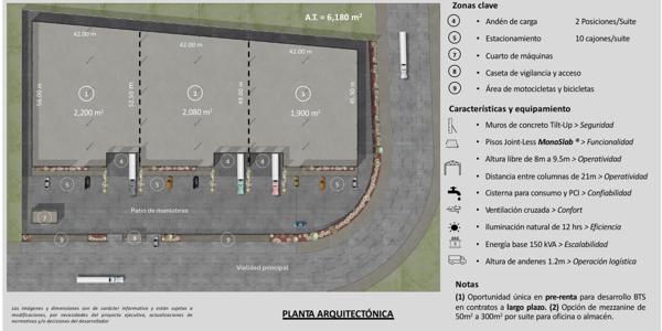 Venta Parque Industrial Platah, Hidalgo