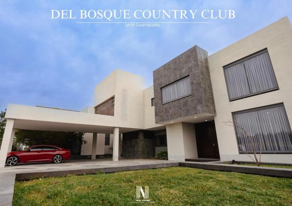 Residencia en El Bosque Country Club con Alberca, Salón de Eventos y 4 Habitaciones Residencia en El Bosque Country Club con Alberca, Salón de Eventos y 4 Habitaciones