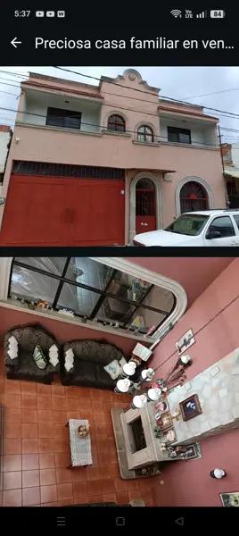 Casa en venta cerca del planetario Morelia en Félix Ireta, 6 recámaras y amplio jardín