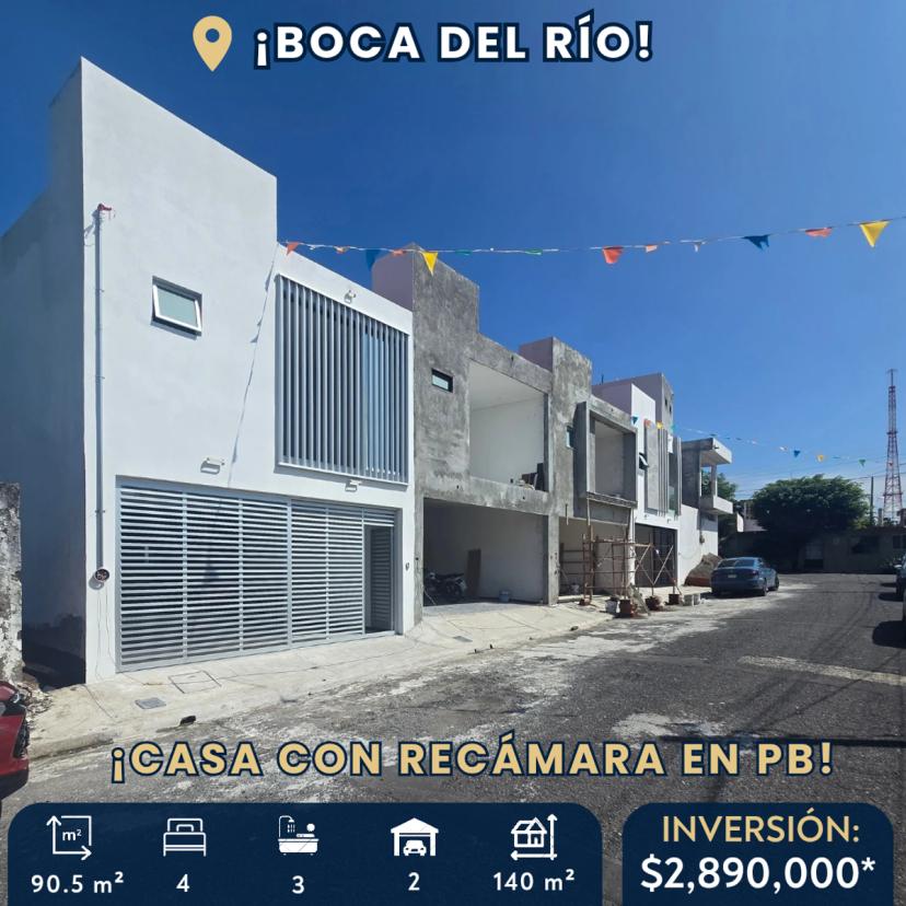 Foto 0 de ¡Villa Rica! ¡Casa en Boca del Río! | Id nn-qk1000124