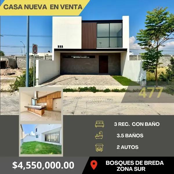 CASA EN VENTA EN BOSQUES DE BREDA