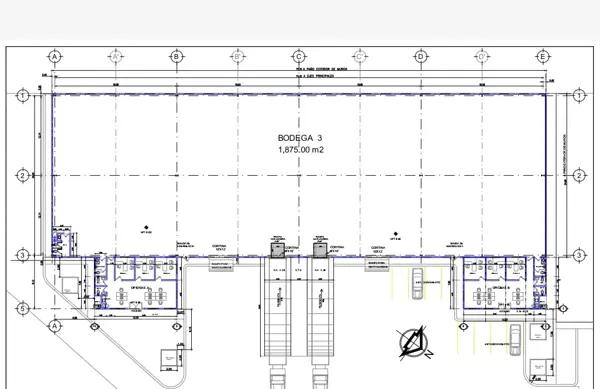 Bodega industrial en renta de 1800 m² con oficinas y rampas en Arteaga Industrial Park