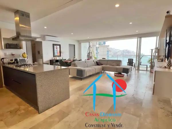 Departamento en venta en Acapulco Dorado. Con 4 recámaras y vista al mar Departamento en venta en Acapulco Dorado. Con 4 recámaras y vista al mar