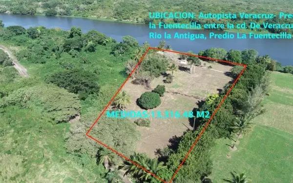 Terreno en venta en La Antigua Veracruz, La Antigua, Veracruz de Ignacio de la Llave