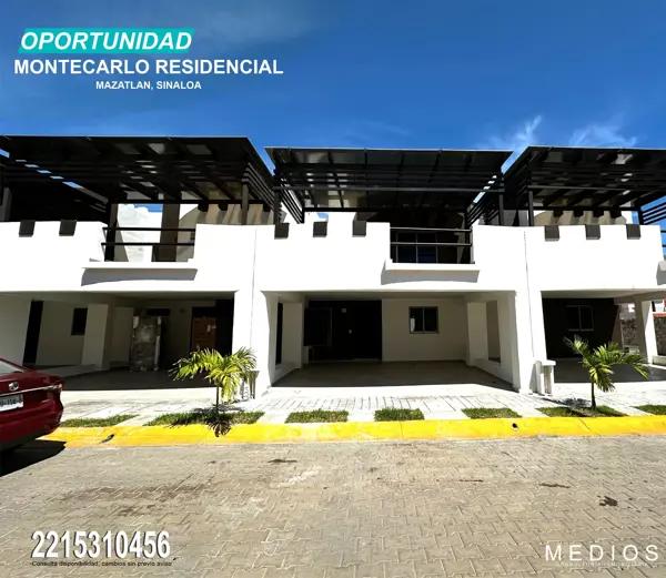 REMATE DE CASA EN MONTECARLO, MAZATLAN, PRECIO NEGOCIABLE, EXCELENTE UBICACION