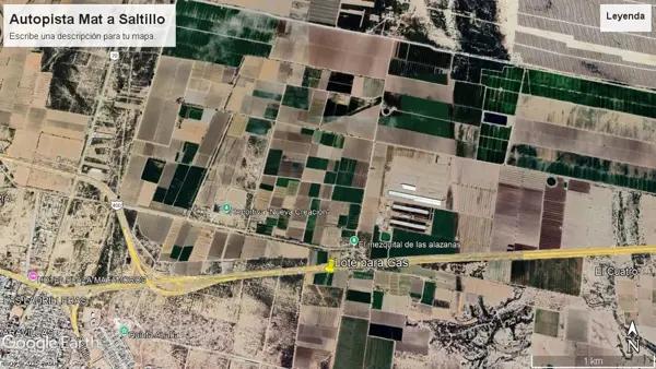 Terreno en Autopista Matamoros a Saltillo Terreno en Autopista Matamoros a Saltillo