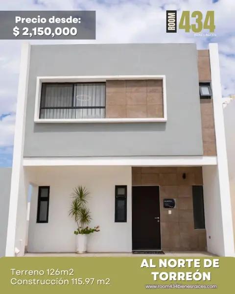 Casa en venta en Ejido Ana, Torreón, Coahuila de Zaragoza