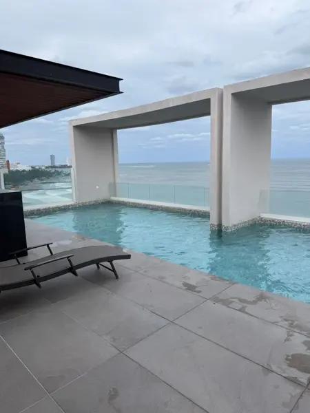 Departamento en Renta Frente al Mar en Playa de Oro Mocambo, Boca del Río