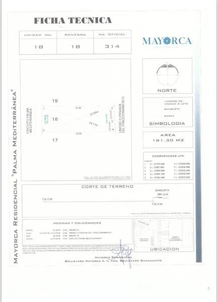 Terreno en venta en Mayorca Residencial, León, Guanajuato