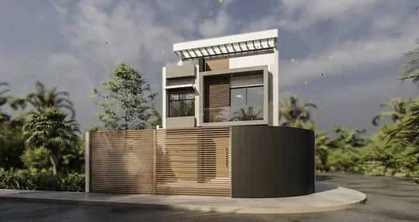 Casa en comunidad cerrada con cocina integral y alberca en la Riviera Veracruzana