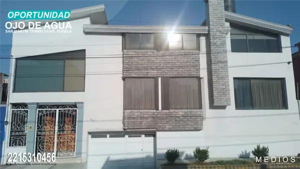 REMATE DE CASA EN OJO DE AGUA, SAN MARTIN TEXMELUCAN, PUEBLA, PRECIO NEGOCIABLE