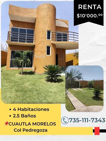 "CASA EN RENTA NUEVA"??