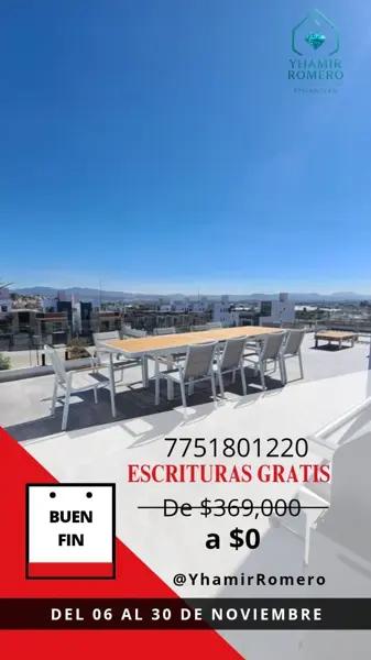 Venta de casa residencial en Pachuca, Altara amplio roof, 4 recámaras con closet, cocina de granito