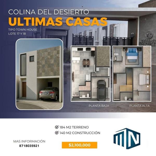 Town Houses Sector Viñedos Colima del Desierto Town Houses Sector Viñedos Colima del Desierto