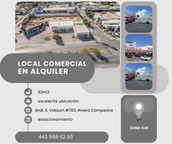 Locales en Renta – Rivera Campestre, Mexicali