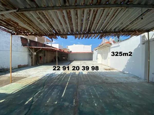 Terreno con 25m de frente y 13m de fondo lado sombra Col. Centro Veracruz