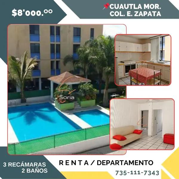 DEPARTAMENTO EN RENTA