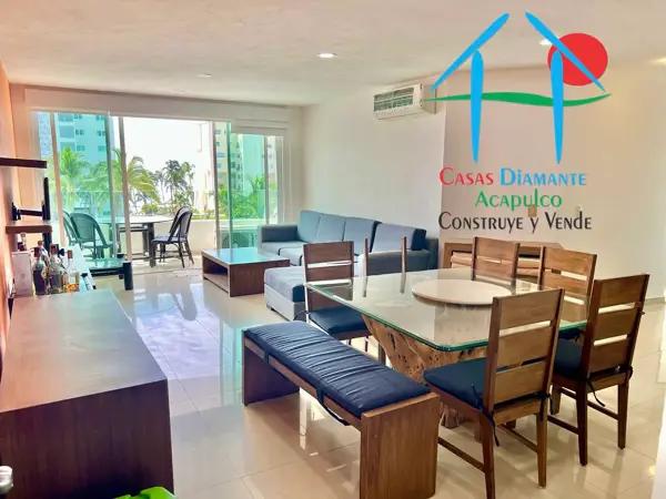 Departamento en venta con 3 recámaras y terraza con vista parcial al mar Departamento en venta con 3 recámaras y terraza con vista parcial al mar