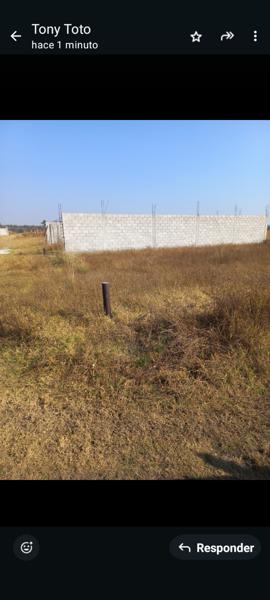 Terreno mide 280m
