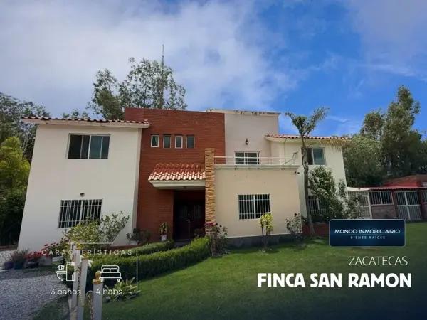 CASA/FINCA DE EVENTOS/DEPARTAMENTO VENTA  SAN RAMON GUADALUPE