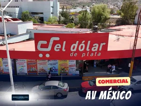 LOCAL COMERCIAL VENTA  AV MEXICO GUADALUPE ZAC