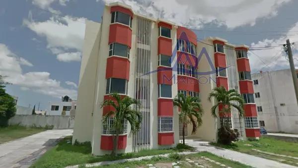 Departamento En Venta En Bosque San Miguel, Cancun, Benito Juárez, Q. R. Recuperación Bancaria JX71