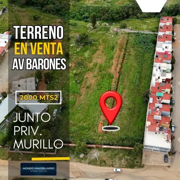 Terreno Venta Guadalupe Zacatecas Av Barones