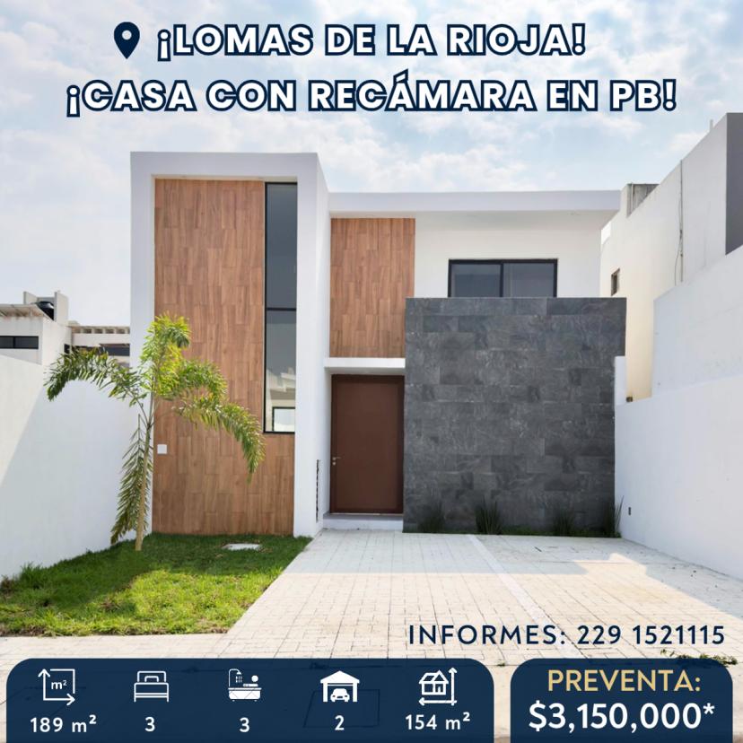 Foto 0 de ¡Lomas de la Rioja! ¡Casa con recámara en planta baja! | Id nn-qk1000256