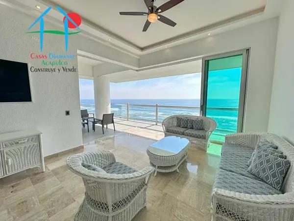 Penthouse de playa con 3 recámaras, terraza y vista al mar Penthouse de playa con 3 recámaras, terraza y vista al mar