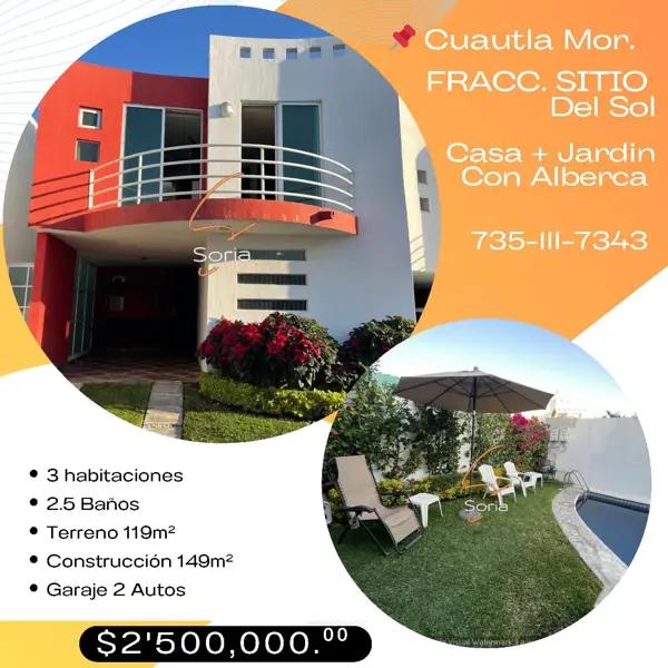 Casa en Venta: Sitio del Sol Modelo Nenúfar