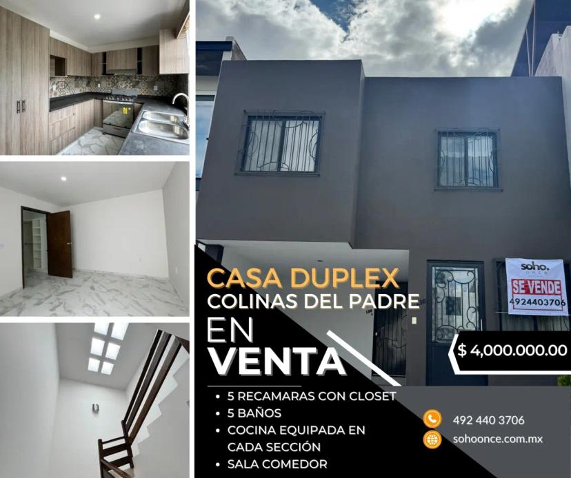 Foto 0 de Casa Duplex en Venta en Colinas del Padre, Zacatecas | Id nn-pp1000195
