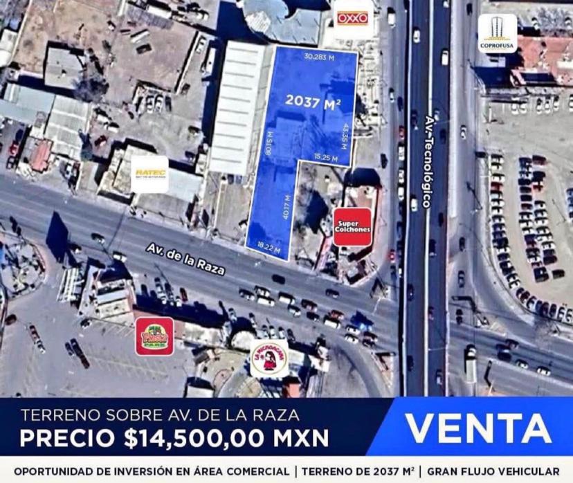 Foto 0 de ?? ¡SE VENDE COMO TERRENO SOBRE AV. DE LA RAZA! | Id nn-bz1000508