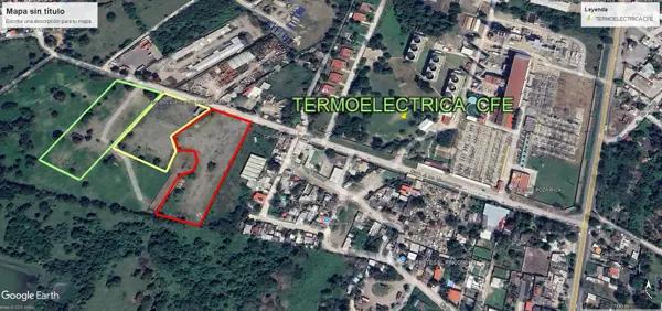 RENTA DE PATIOS DE MANIOBRAS CON SUPERFICIES DE 8,000  M2 Y 12,000 M2 AREA TERMOELECTRICA