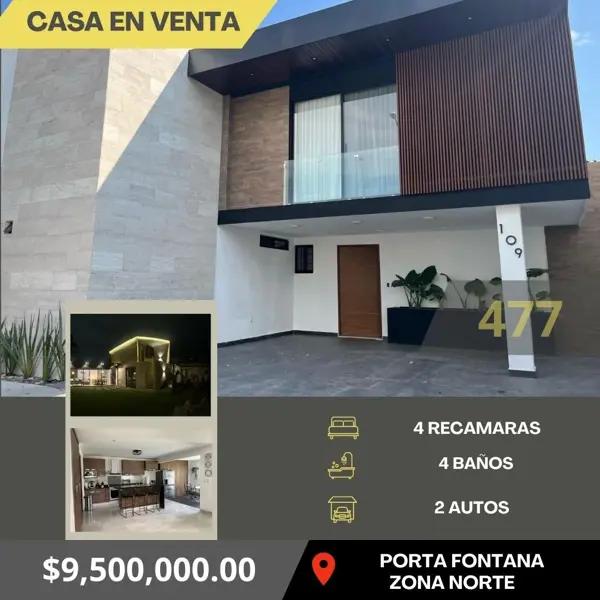 CASA EN VENTA EN PORTA FONTANA