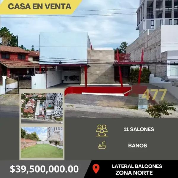 PROPIEDAD EN VENTA EN LATERAL DE BALCONES PROPIEDAD EN VENTA EN LATERAL DE BALCONES
