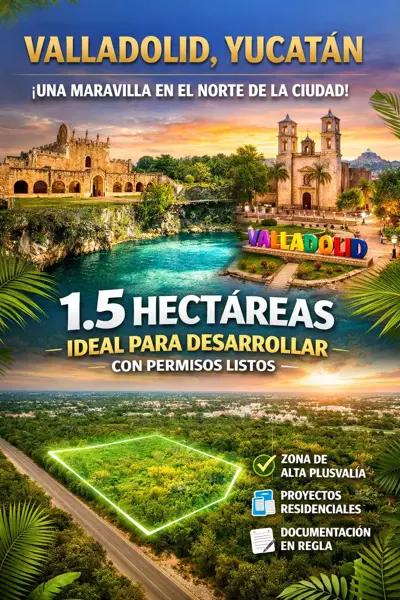 Terreno con permisos para desarrollar